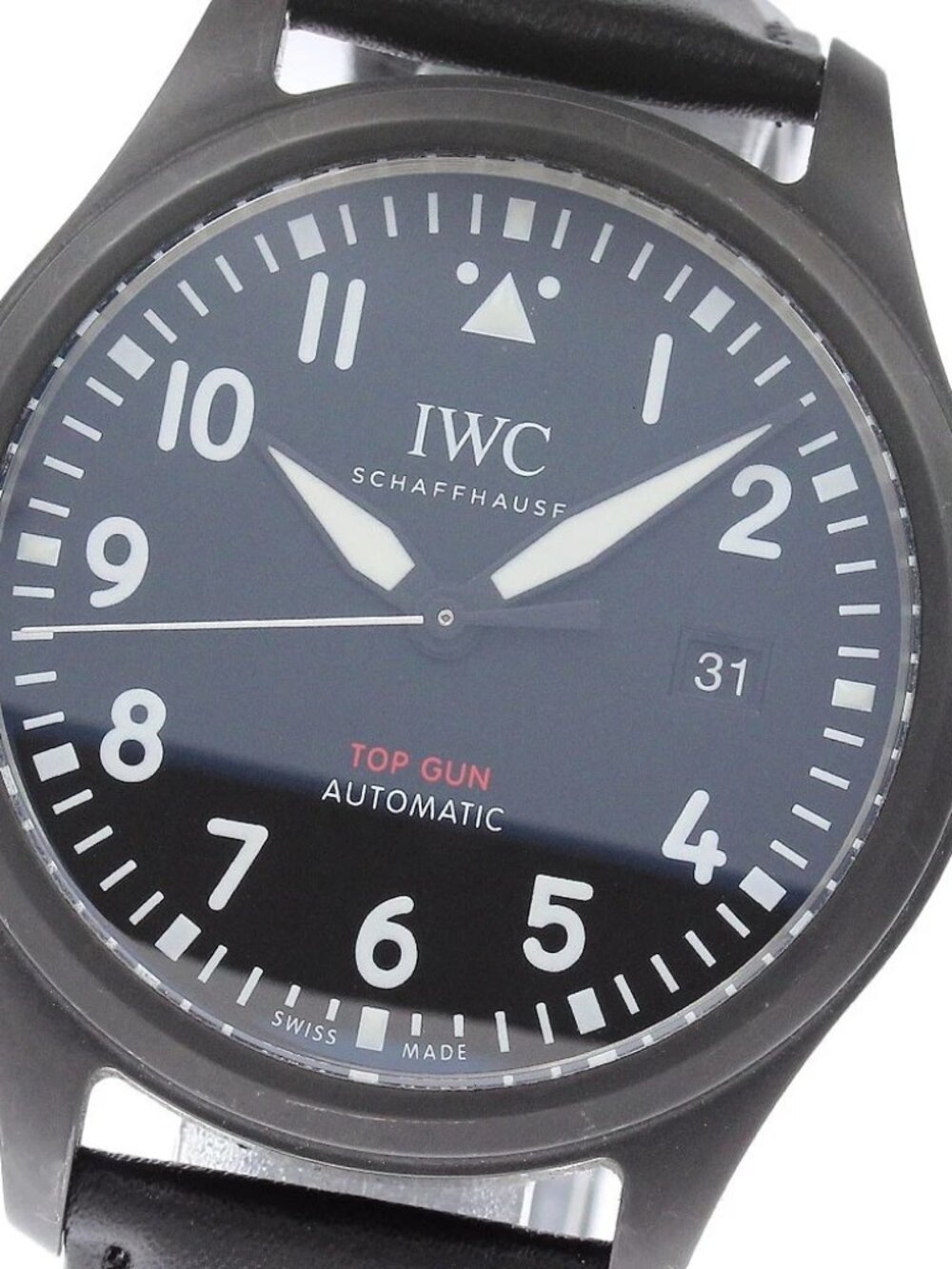 IWC SCHAFFHAUSEN Pilot watch top gun Date Automatic Men's Watch_966380
